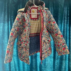 Mini Boden Floral mid weight Jacket